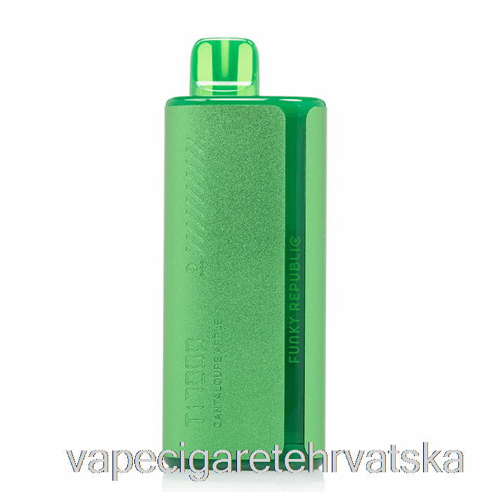 Vape Cigarete Funky Lands Ti7000 Disposable Cantaloupe Apple